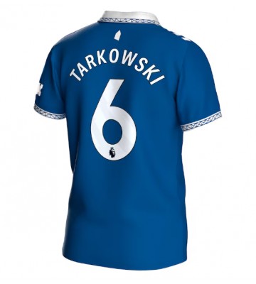 Everton James Tarkowski #6 Primera Equipación 2023-24 Manga Corta